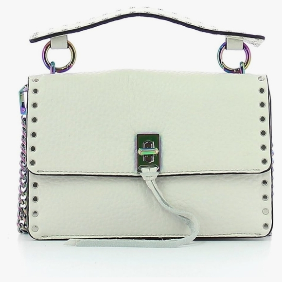 Rebecca Minkoff Womens Darren Top-Handle Flap Crossbody - Picture 8 of 8